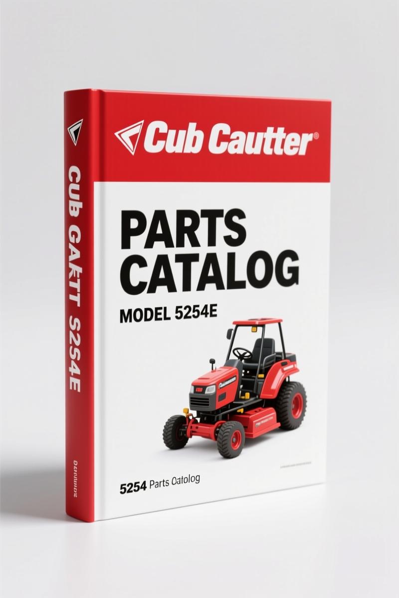 Cub Cadet 5254E Parts Catalog – OEM Axle & Drive Assembly