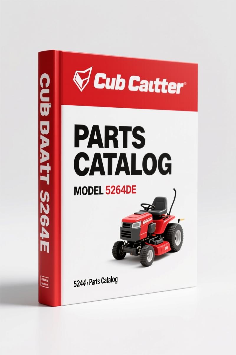 Cub Cadet 5264DE Parts Catalog – OEM Part Numbers and Exploded Views