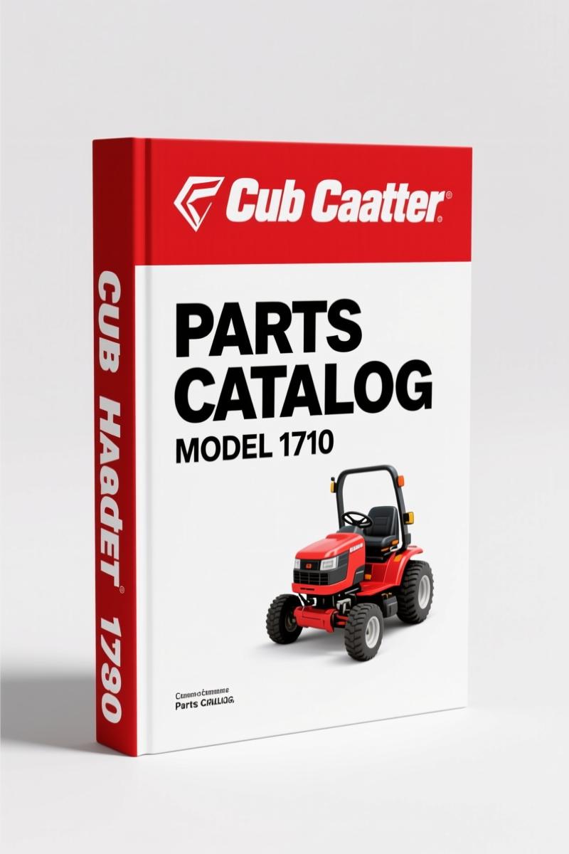Cub Cadet 1710, 682 Parts Catalog – OEM Spec Sheet for 109 Pages
