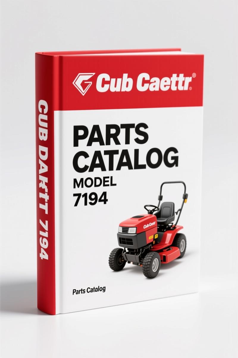 Cub Cadet 7194 Parts Catalog – OEM Exploded Views & Part Numbers