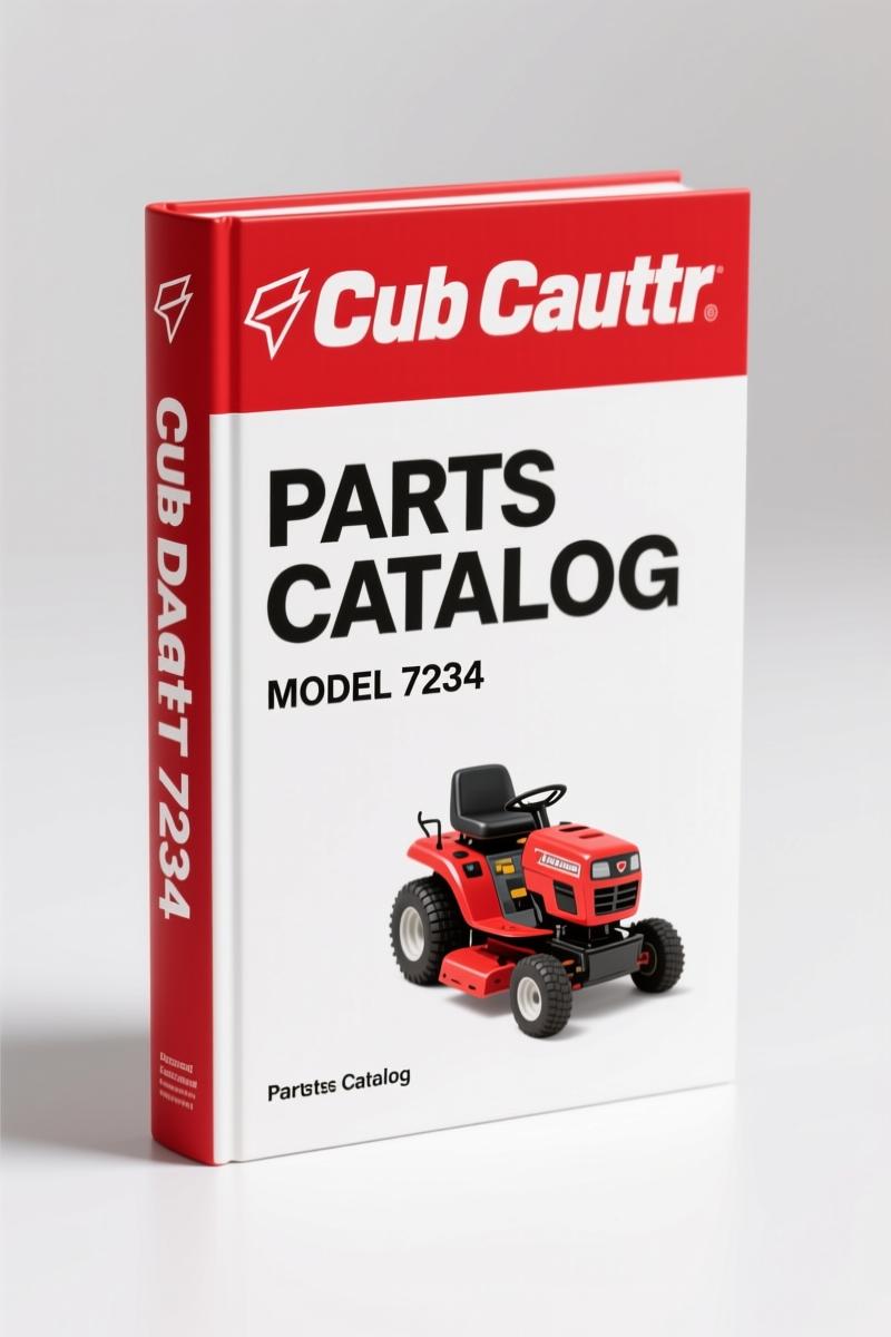 Cub Cadet 7234 Parts Catalog – OEM Exploded Views & Part Numbers
