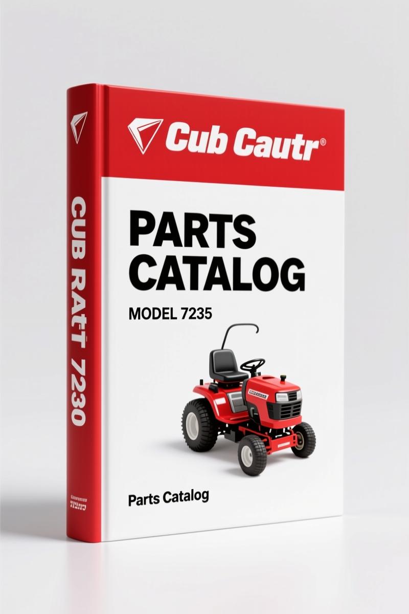 Cub Cadet 7235 Parts Catalog – 198 Pages of OEM Part Numbers