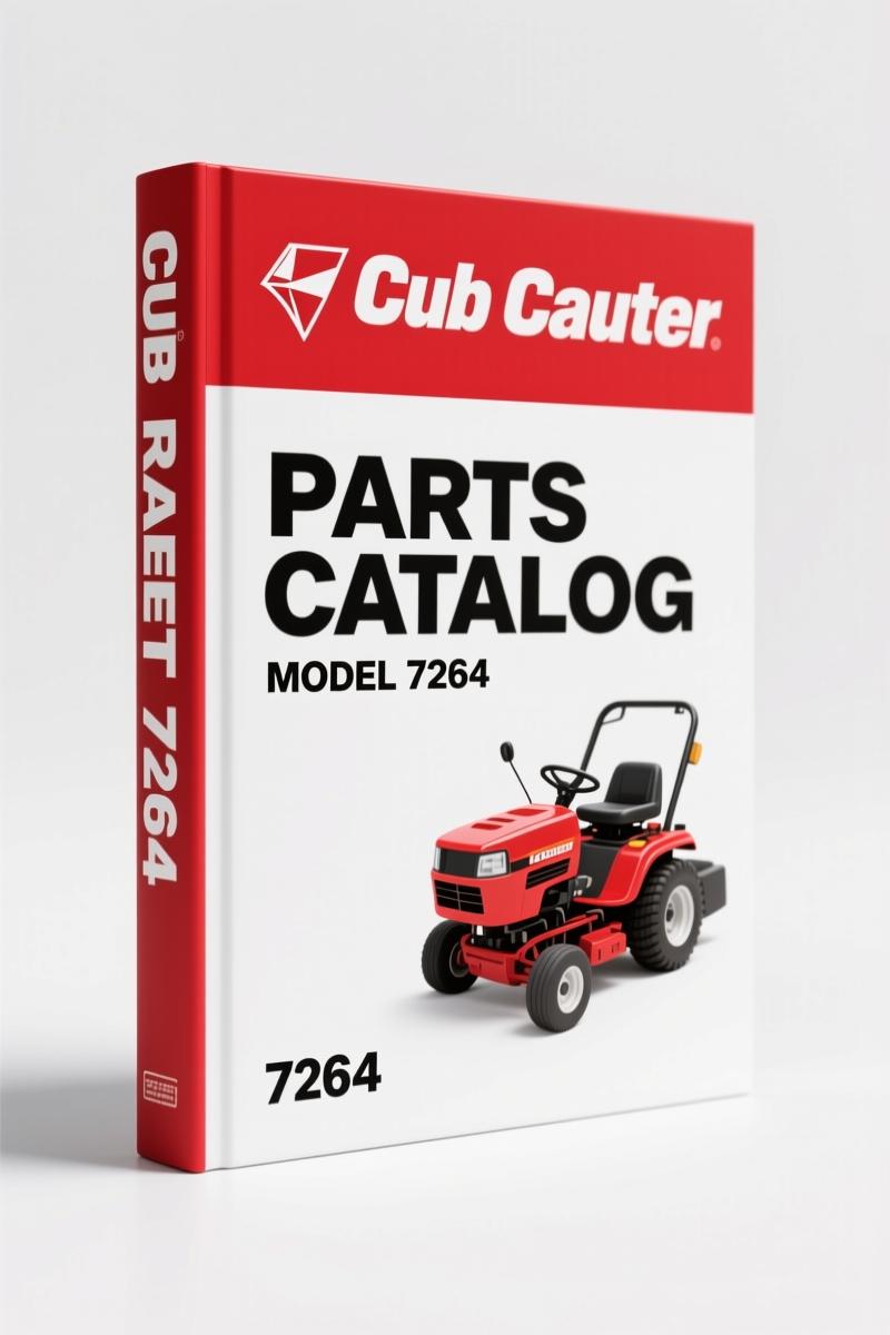 Cub Cadet 7264 Parts Catalog – 79 Pages of OEM Part Numbers