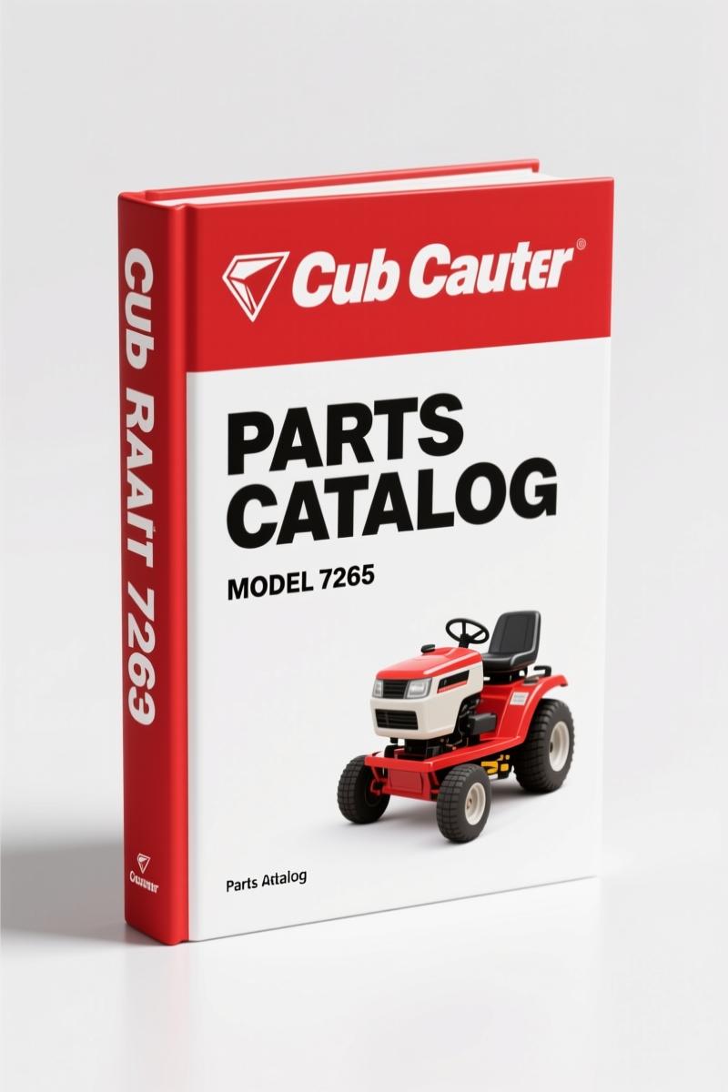 Cub Cadet 7265 Parts Catalog – 229 Pages of OEM Part Numbers