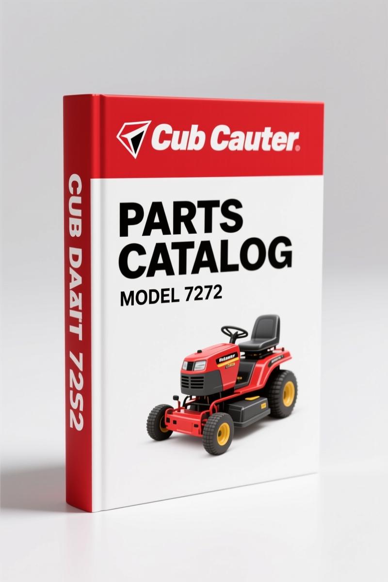 Cub Cadet 7272 Parts Catalog – 198 Pages OEM Exploded Views