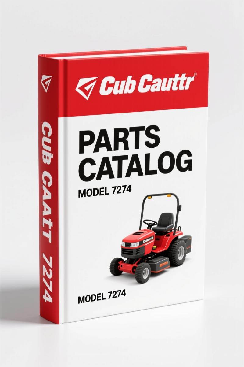 Cub Cadet 7274 Parts Catalog – 198 Pages of OEM Part Numbers