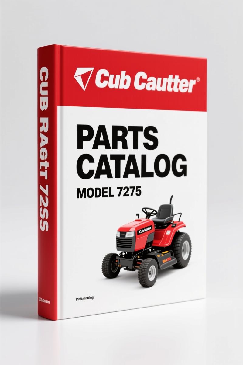 Cub Cadet 7275 Parts Catalog – 198 Pages OEM Exploded Views