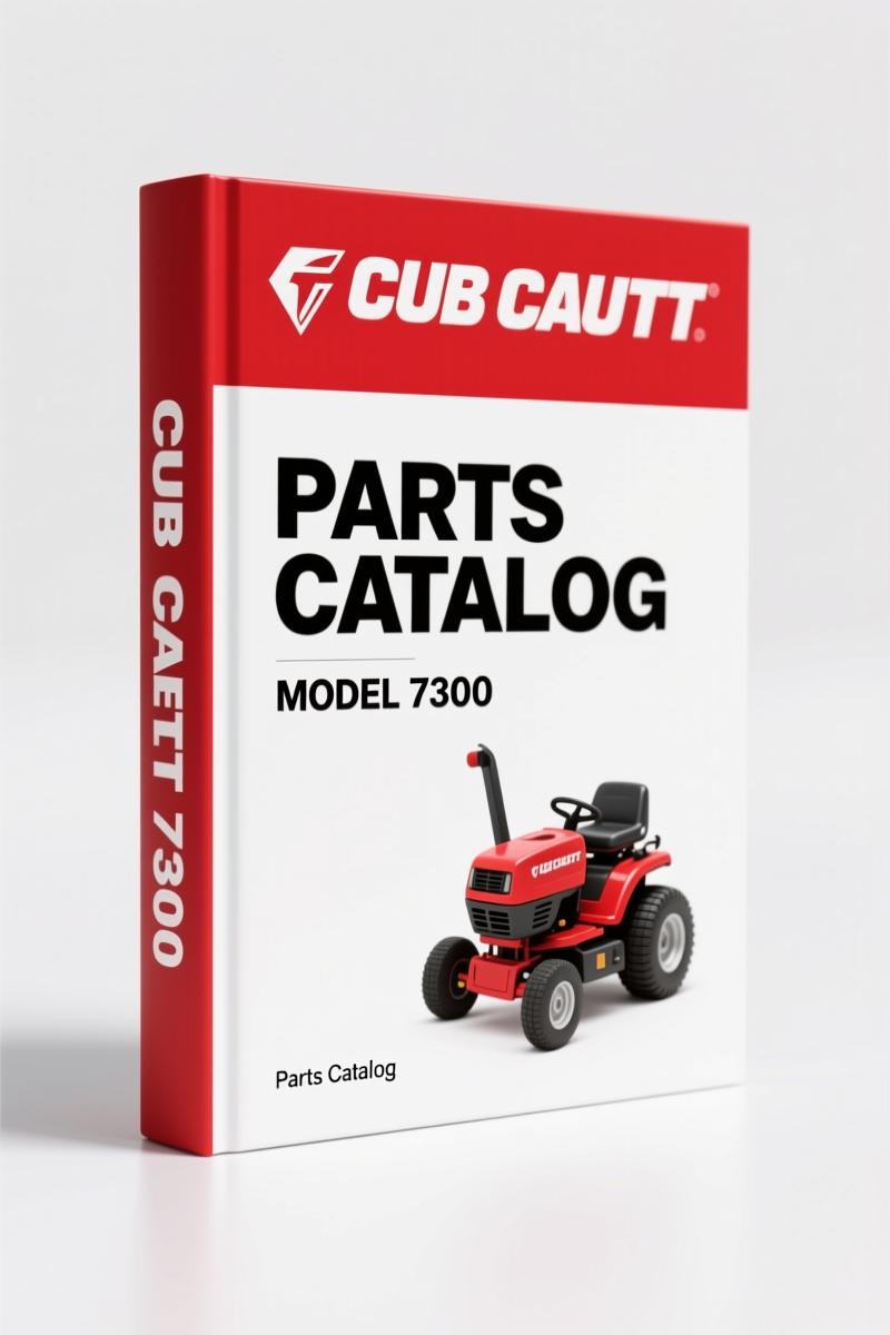 Cub Cadet 7300 Parts Catalog – 264-Page OEM Parts Index