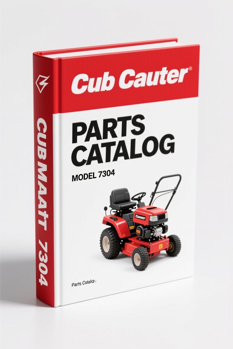 Cub Cadet 7304 Parts Catalog – 81 Pages of OEM Part Numbers & Exploded Views