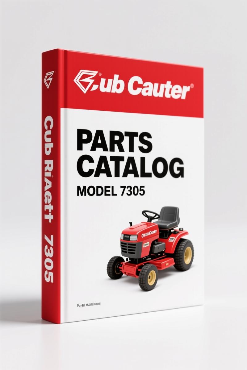 Cub Cadet 7305 Parts Catalog – 264 Pages of OEM Part Numbers