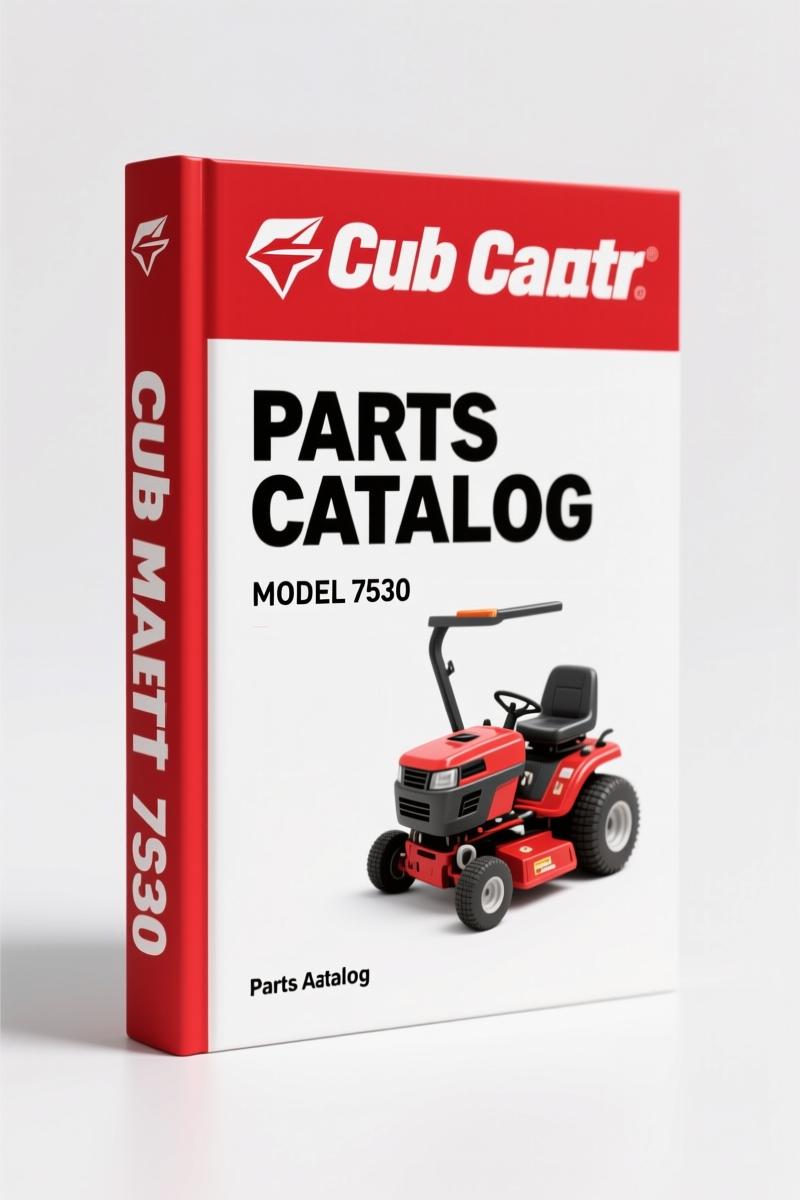 Cub Cadet 7530 Parts Catalog – OEM Part Numbers & Exploded Views