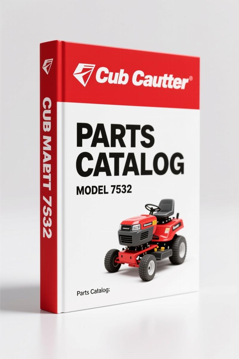 Cub Cadet 7532 Parts Catalog – OEM Part Number Reference
