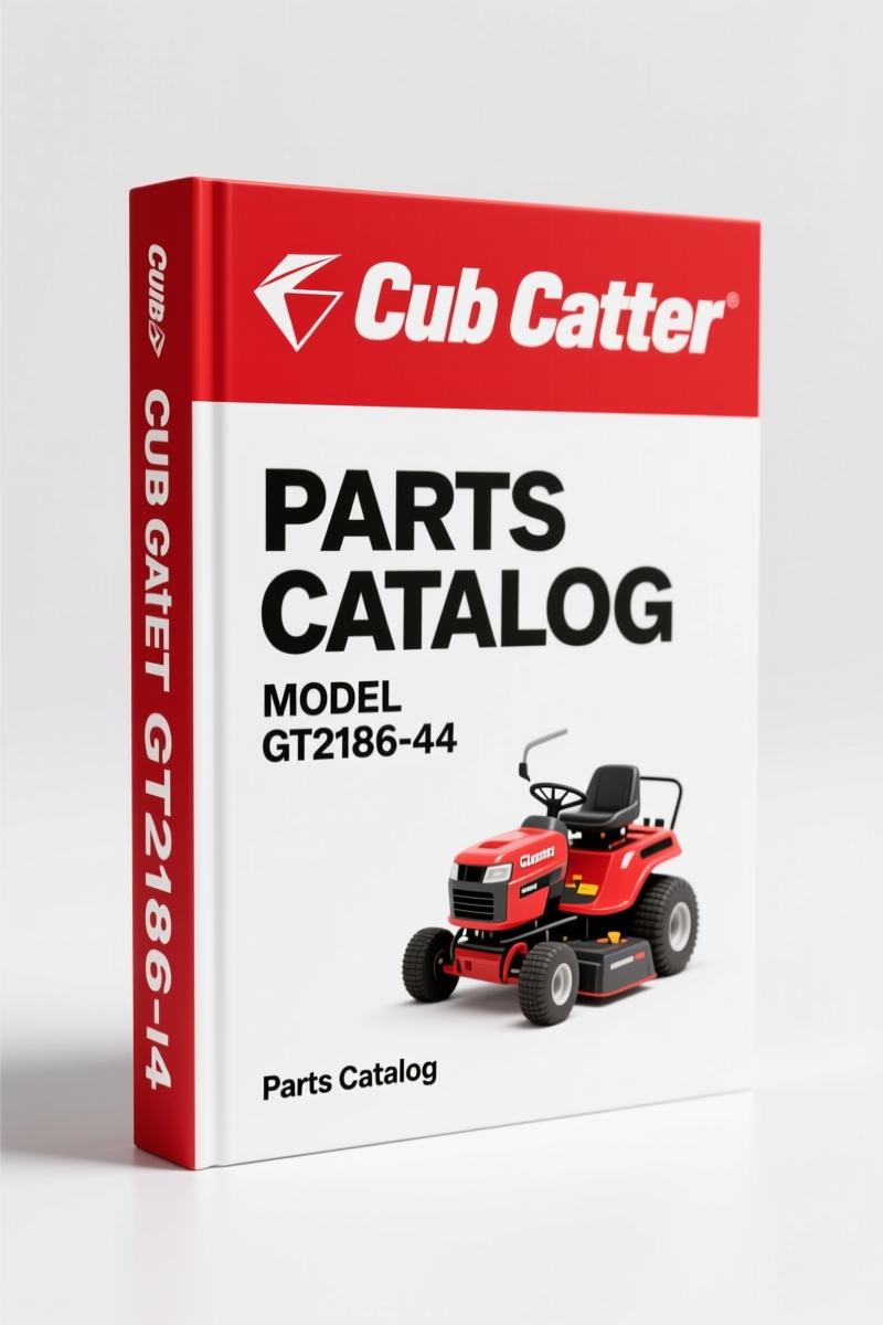 Cub Cadet GT2186-44 Parts Catalog – 75 Pages OEM Part Numbers