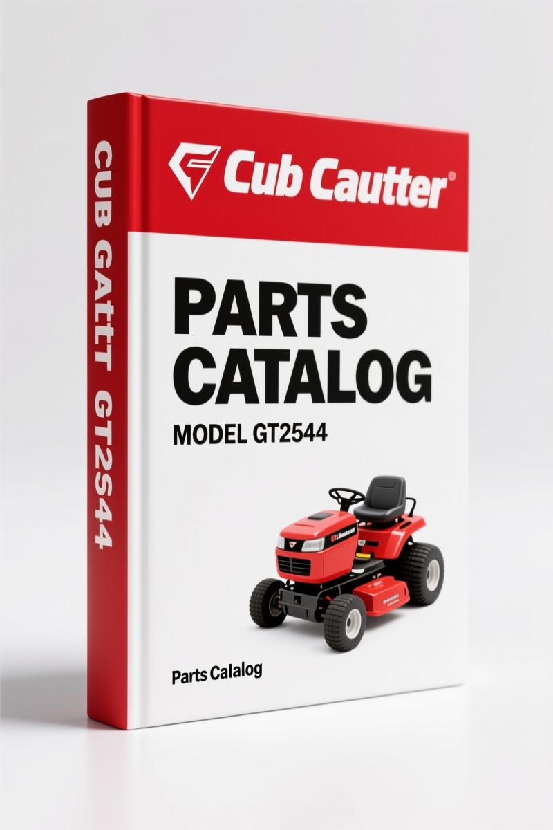 Cub Cadet GT2544 Parts Catalog – 95 Pages of OEM Part Numbers