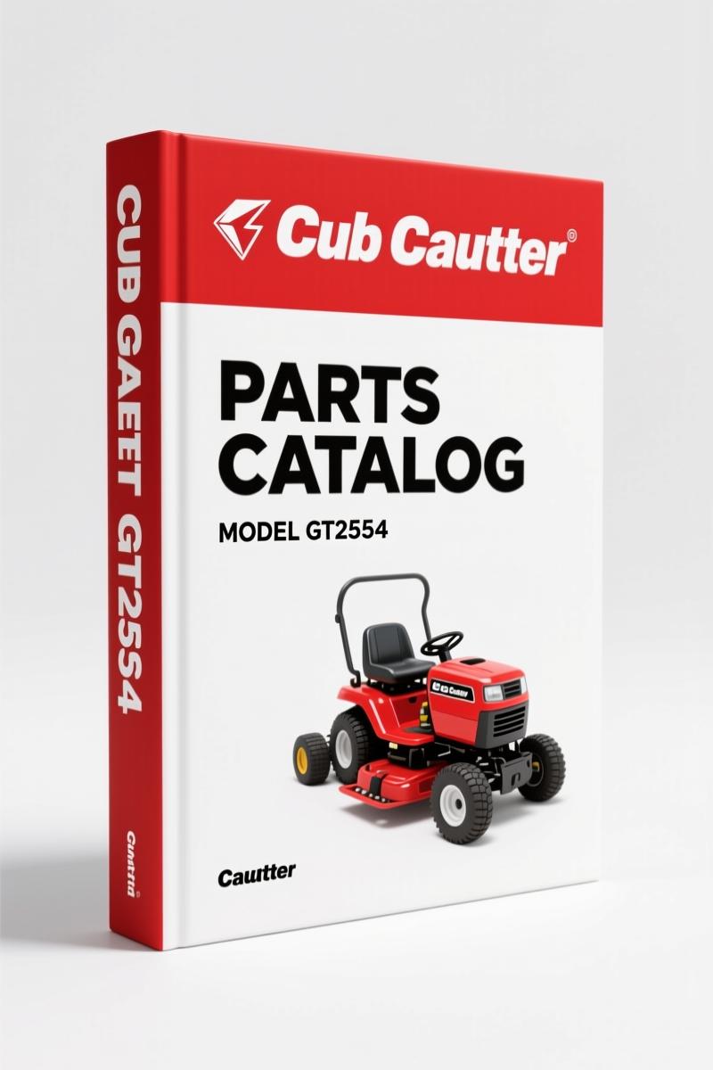 Cub Cadet GT2554 Parts Catalog – OEM Exploded Views & Part Numbers