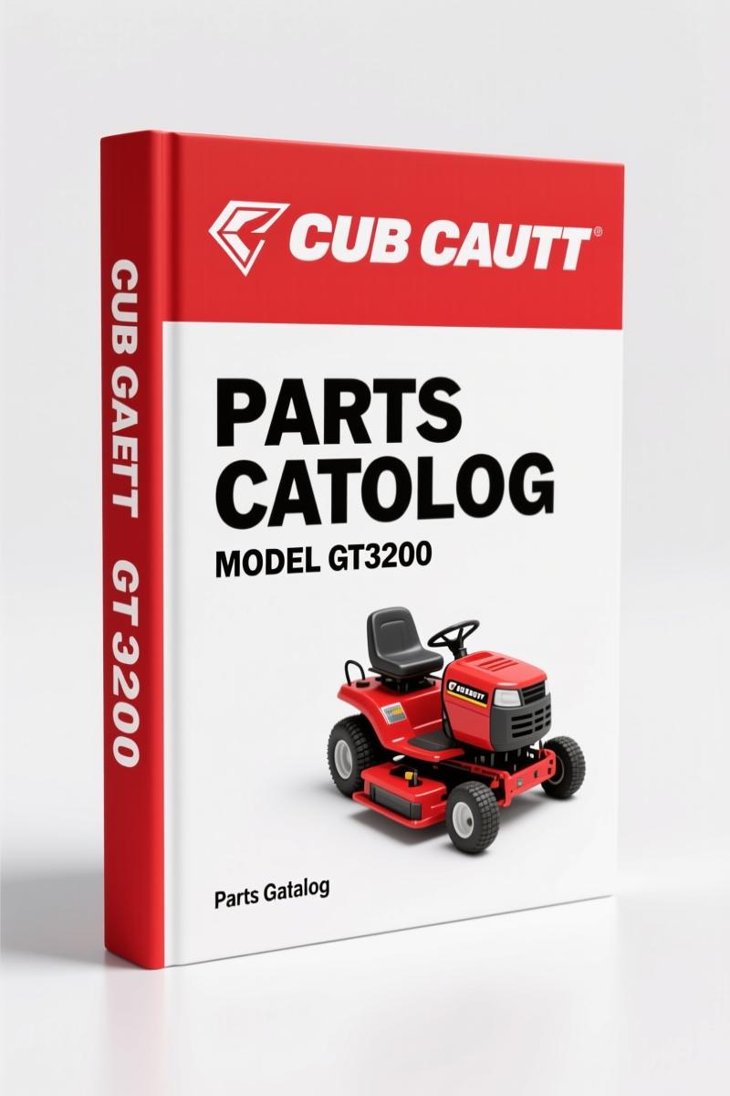 Cub Cadet GT3200 Parts Catalog – OEM Exploded Views & Part Numbers
