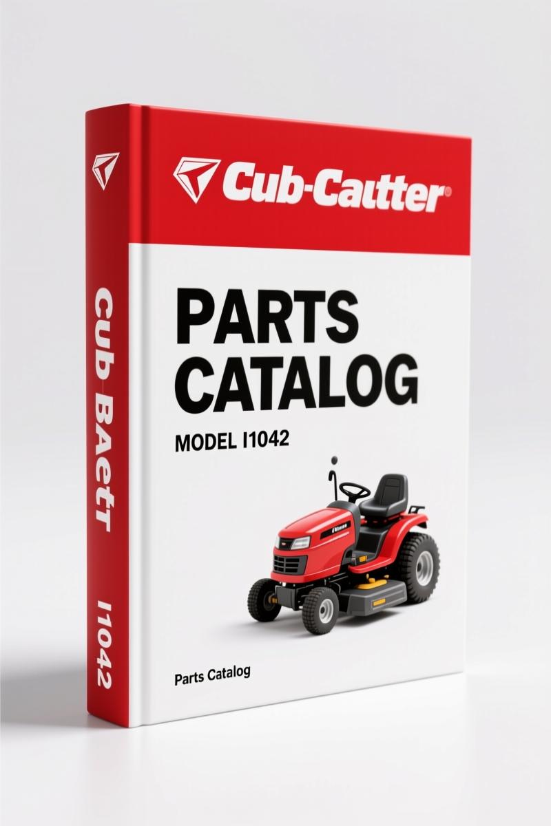 Cub Cadet i1042 Parts Catalog – 67 Pages OEM Exploded Views