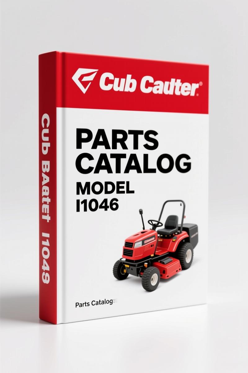 Cub Cadet i1046 Parts Catalog – 93 Pages OEM Part Numbers