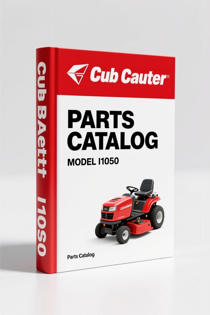 Cub Cadet i1050 Parts Catalog – 48 Pages of OEM Part Numbers and Exploded Views