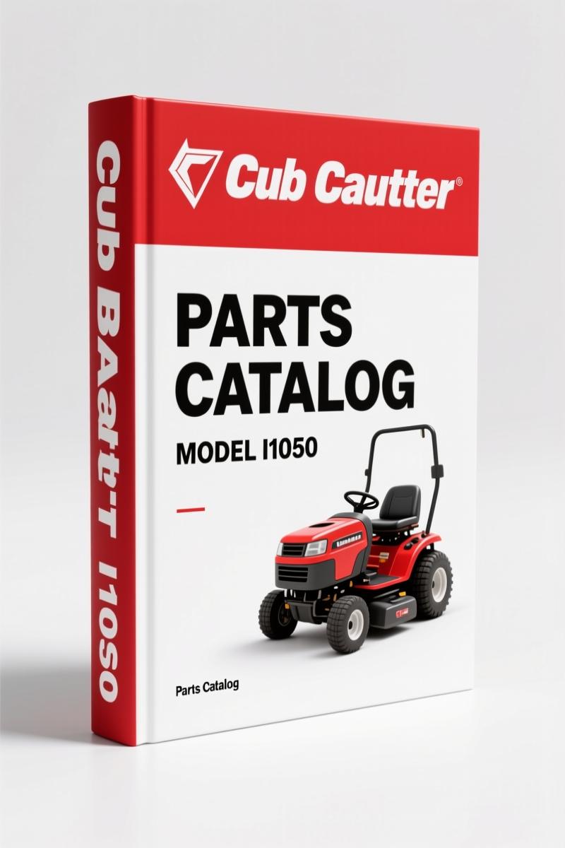Cub Cadet i1050 Parts Catalog – 47 Pages OEM Exploded Views