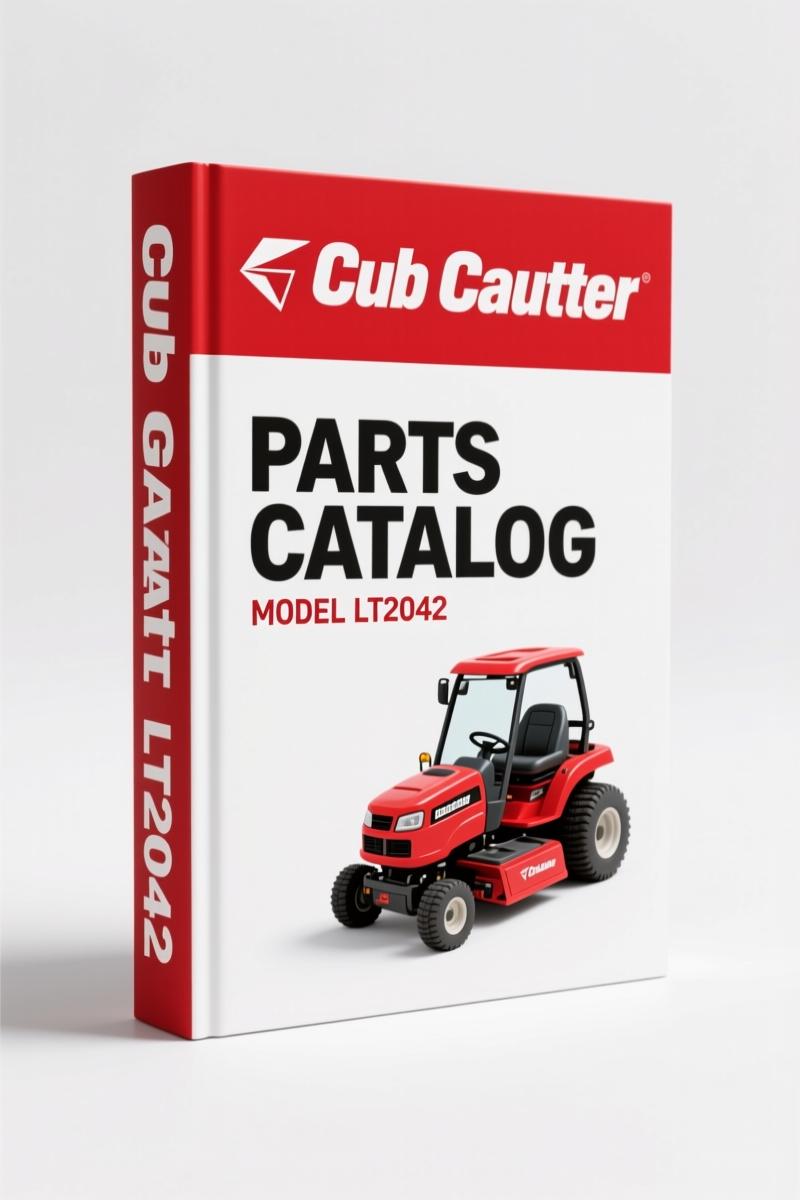 Cub Cadet LT2042 Parts Catalog – 72 Pages of OEM Part Numbers