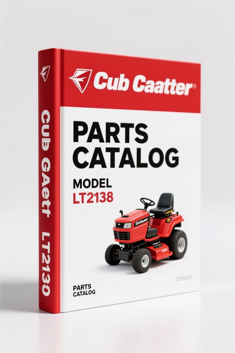 Cub Cadet LT2138 Parts Catalog – 75 Pages of OEM Part Numbers