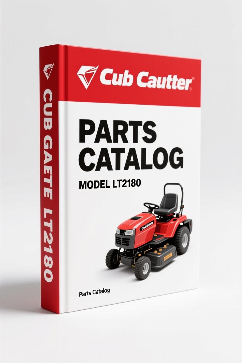 Cub Cadet LT2180 Parts Catalog – 72 Pages of OEM Part Numbers and Exploded Views