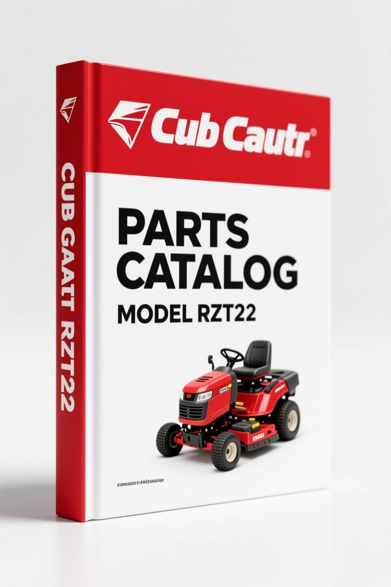 Cub Cadet RZT22 Parts Catalog – 44 Pages OEM Part Numbers