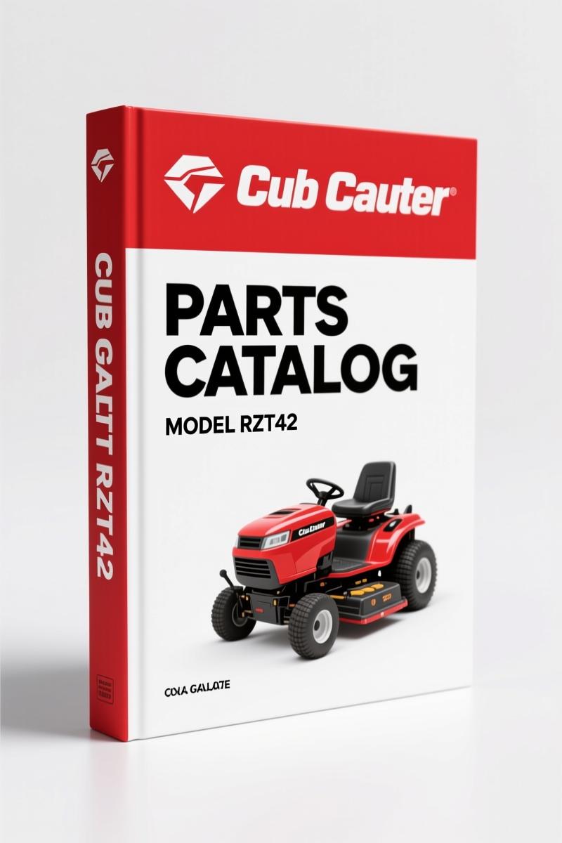Cub Cadet RZT42 2010 Parts Catalog – OEM Exploded Views & Part Numbers