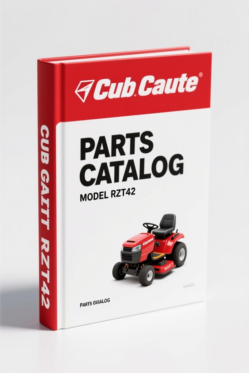 Cub Cadet RZT42 Parts Catalog – 56 Pages of OEM Exploded Views
