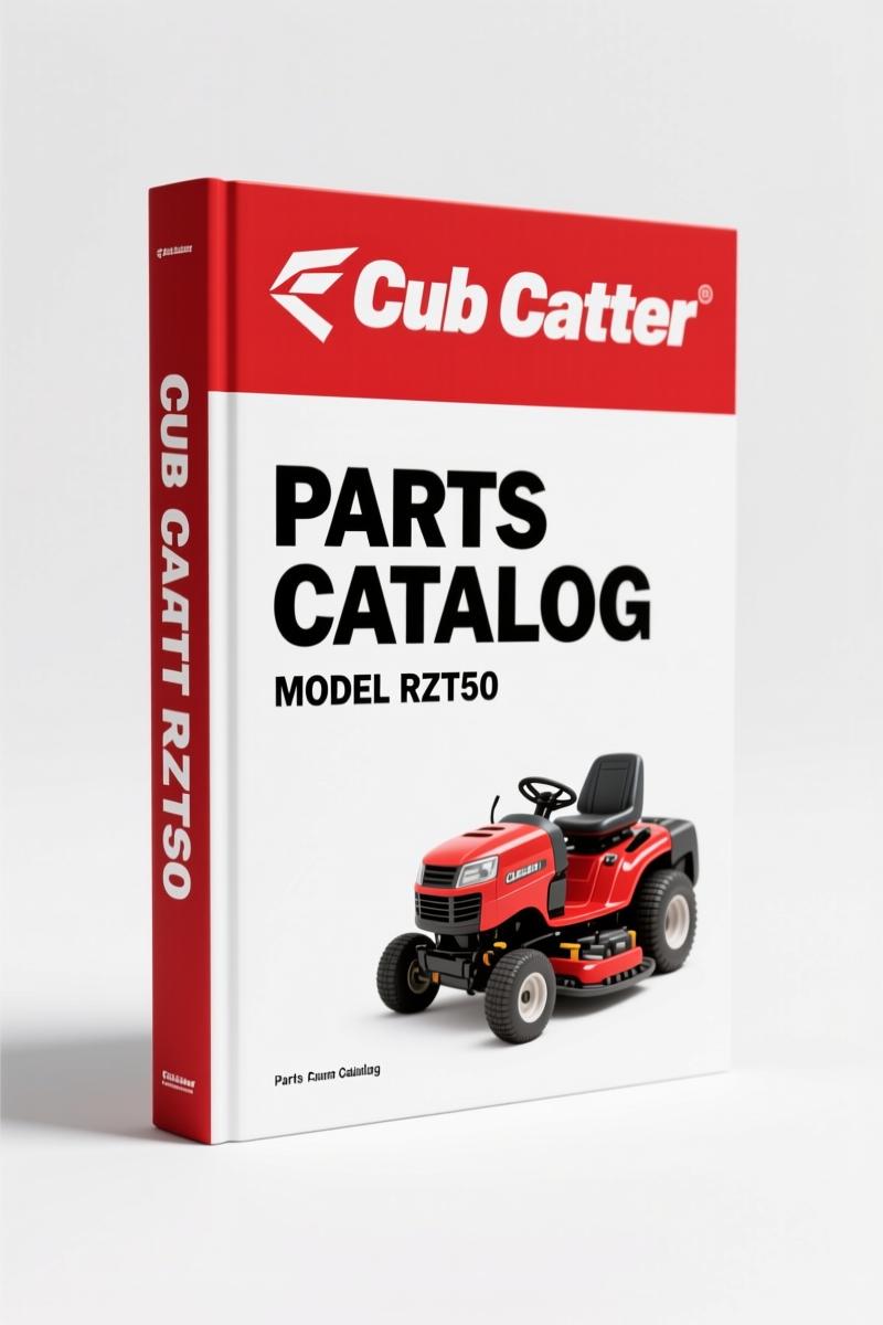 Cub Cadet RZT50 Parts Catalog – OEM Part Numbers & Exploded Views