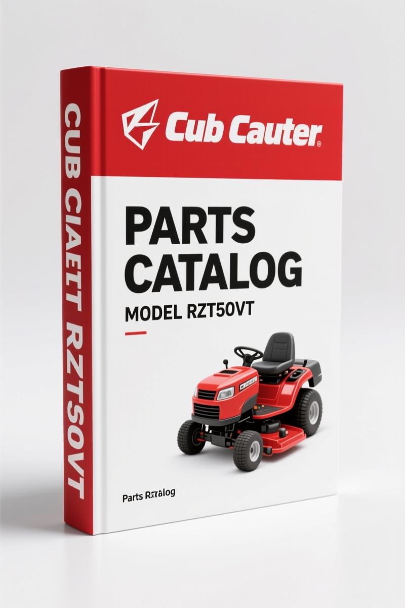 Cub Cadet RZT50VT 2009 Parts Catalog – OEM Part Numbers & Exploded Views
