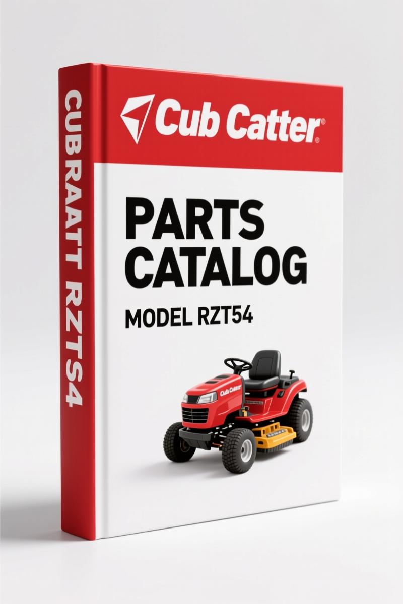 Cub Cadet RZT54 Parts Catalog – 55 Pages of OEM Part Numbers