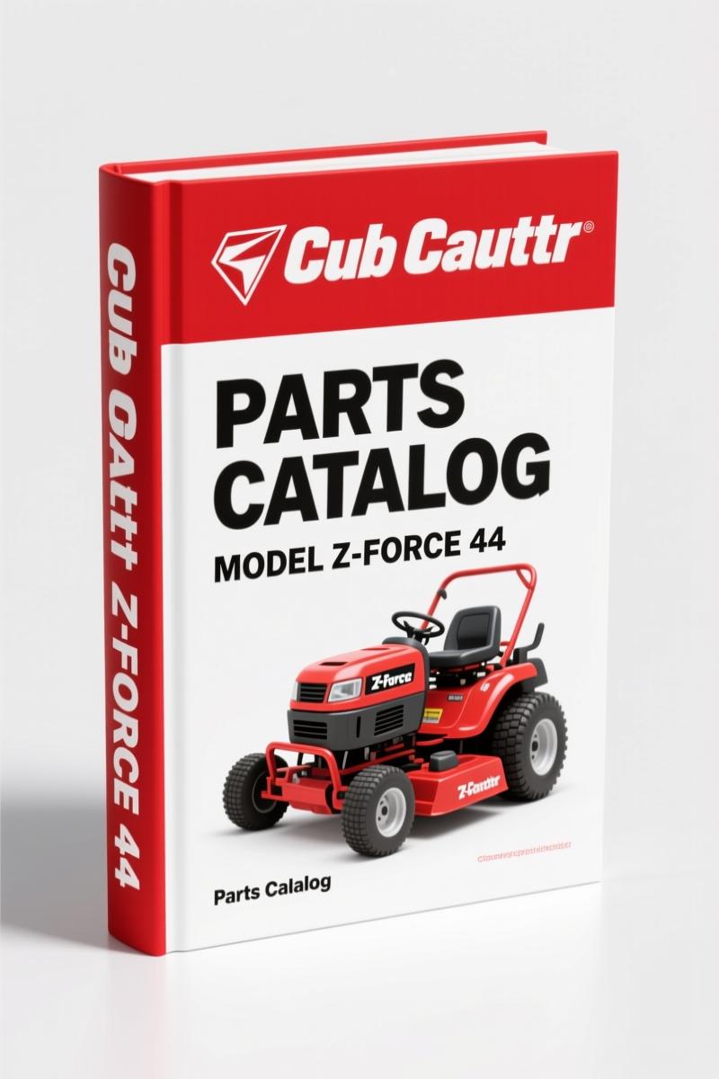 Cub Cadet Z-Force 44 Parts Catalog – OEM Part Numbers & Diagrams