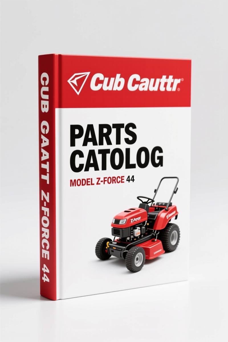 Cub Cadet Z-Force 44 Parts Catalog – OEM Part Numbers & Exploded Views