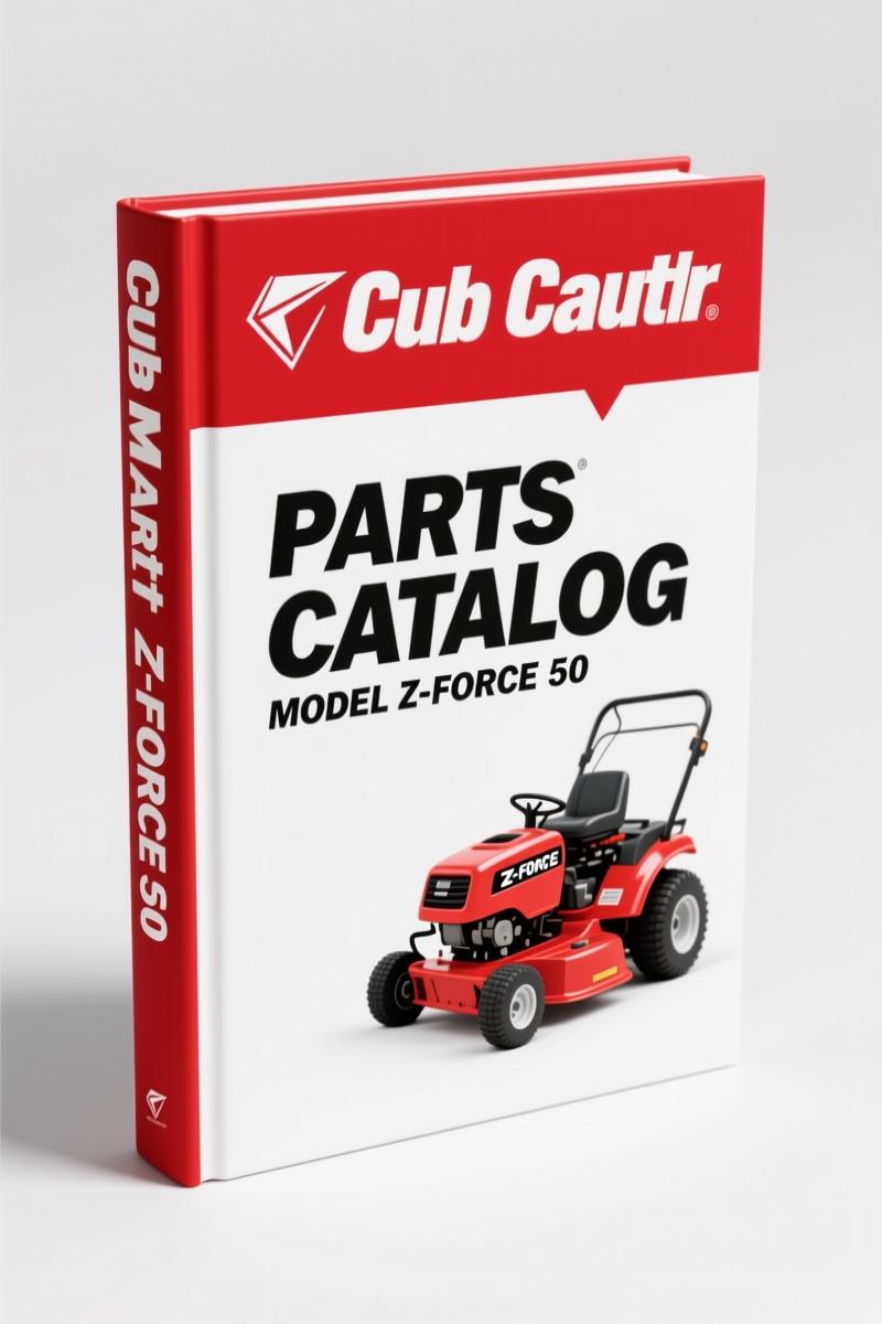 Cub Cadet Z-Force 50 2008 Parts Catalog – OEM Part Numbers & Exploded Views
