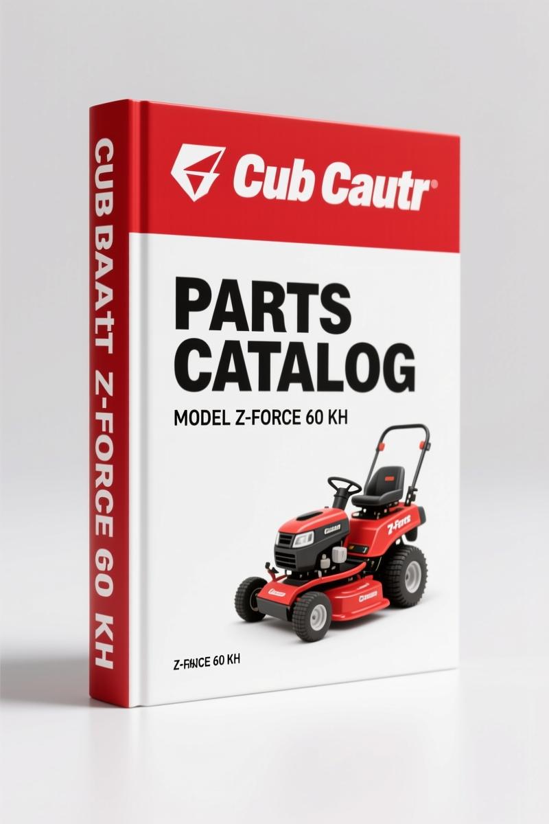 Cub Cadet Z-Force 60 KH Parts Catalog – OEM Part Numbers for Technicians