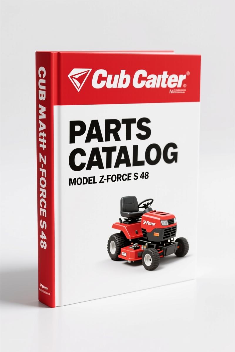 Cub Cadet Z-Force S 48 Parts Catalog – OEM Part Numbers & Exploded Views