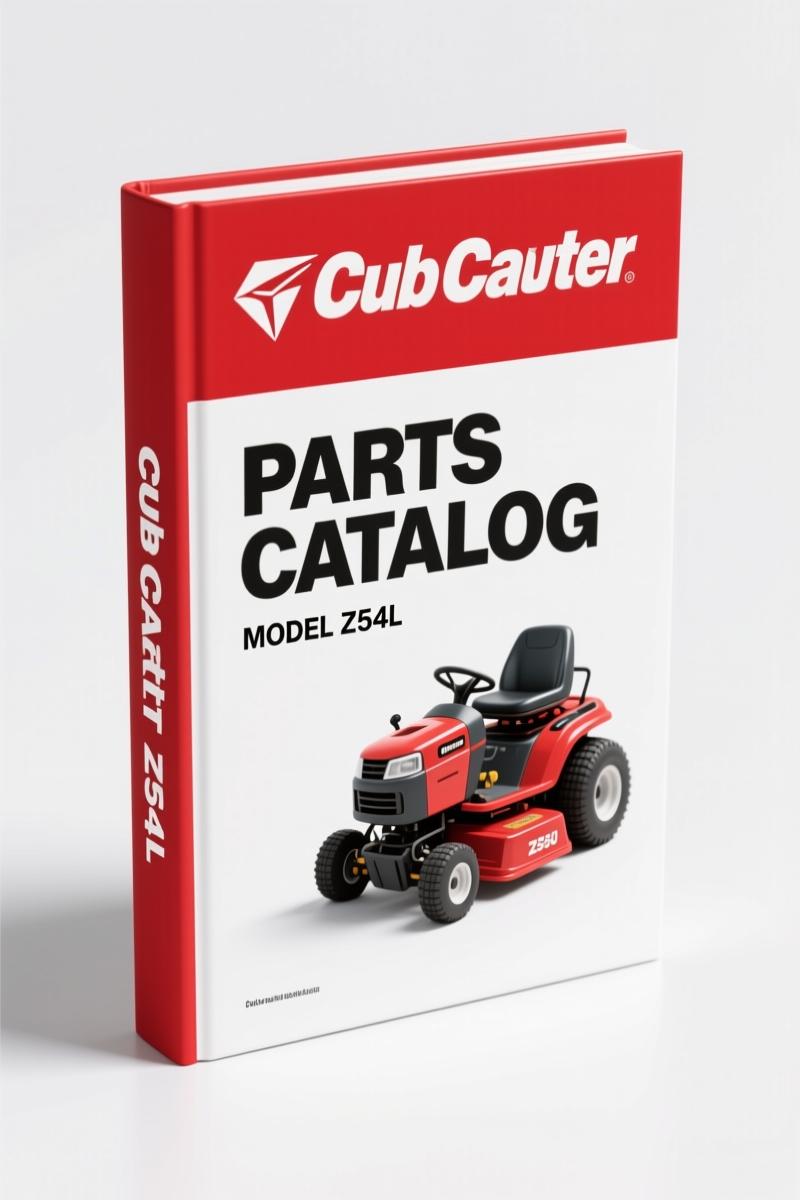 Cub Cadet Z54L 1999 Parts Catalog – 39-Page OEM Deck Assembly Breakdown