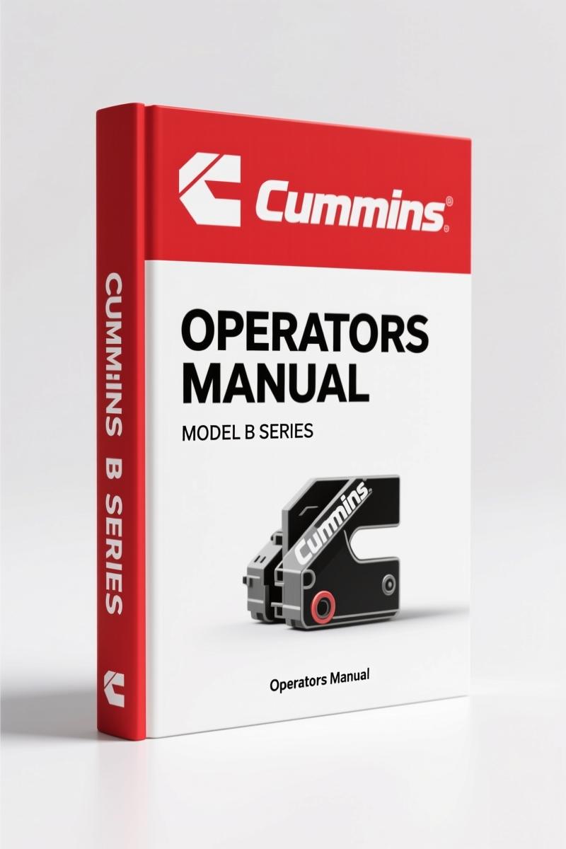 Cummins B Series 1997 Operators Manual – OEM Operation & Maintenance Specs