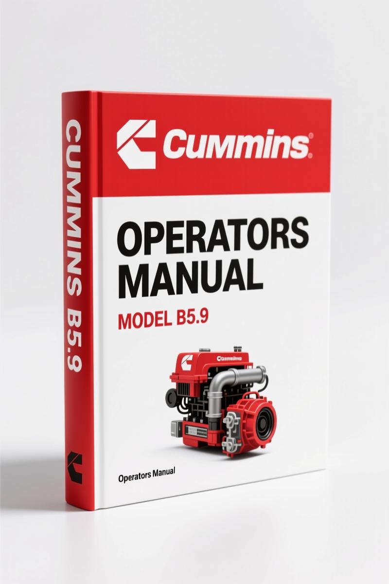 Cummins B3.9, B5.9 Operators Manual – 484 Pages OEM Specs