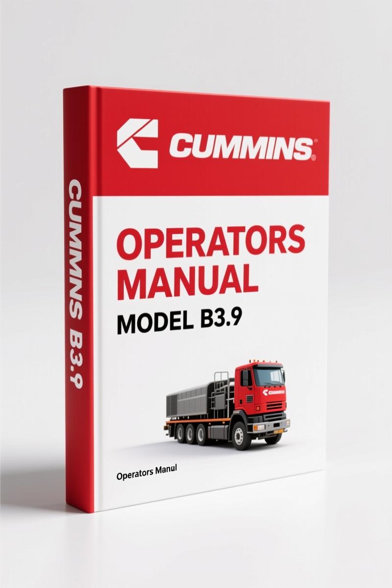Cummins B3.9, B5.9, B4.5 2003 Operators Manual – OEM Specs for Industrial Engines