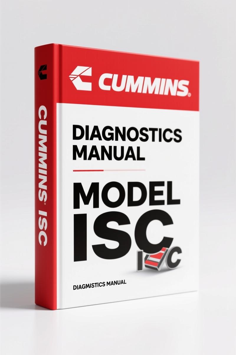 2003 Cummins ISC Diagnostics Manual cover - 16-page OEM fault code reference