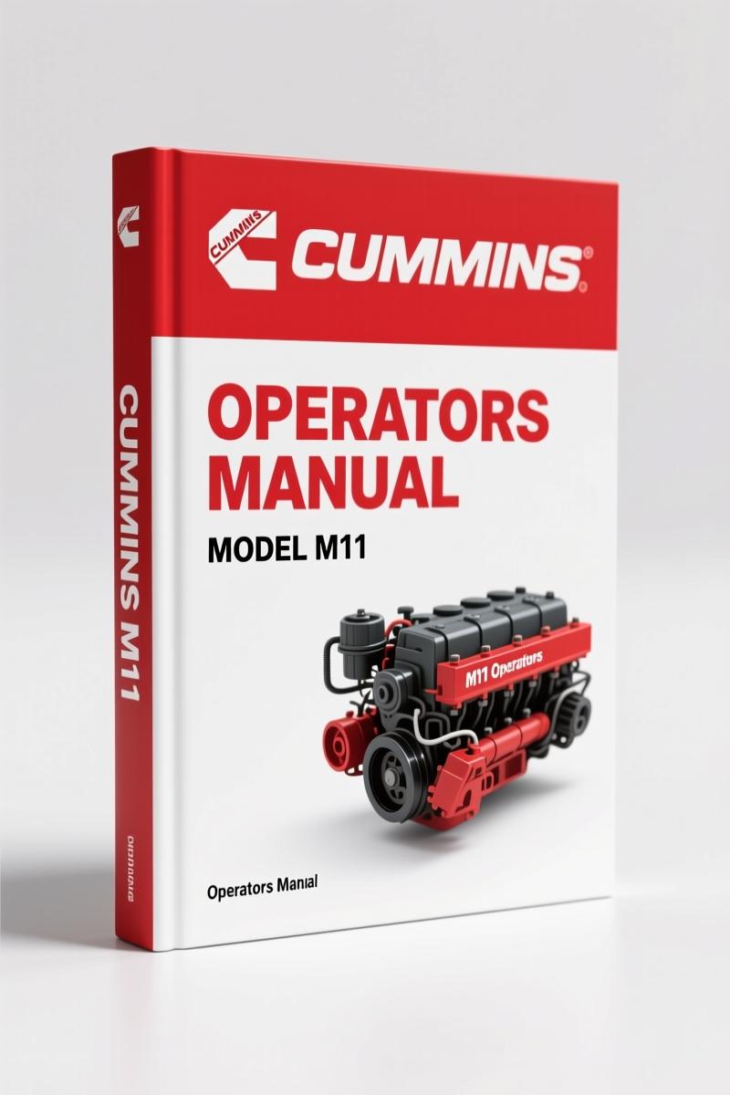 Cummins M11 1995 Operators Manual – OEM Specs & Procedures