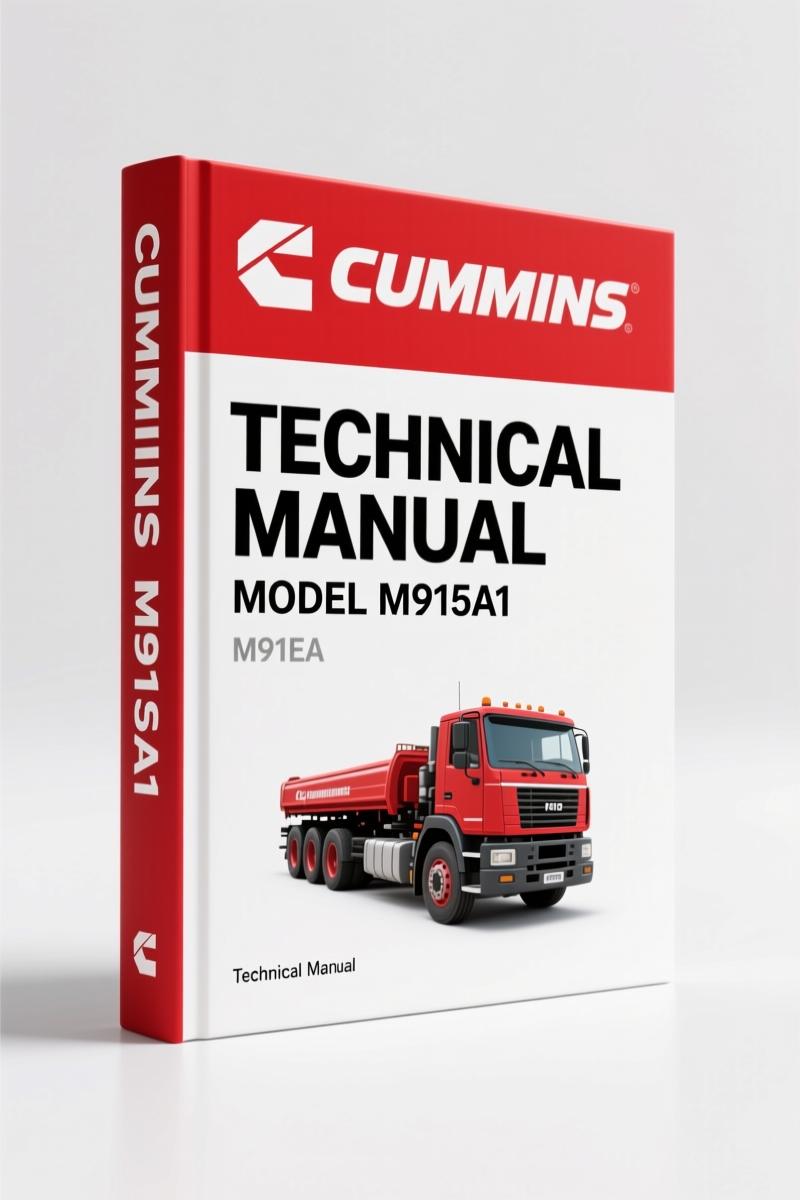 Cummins M915 M915A1 M915A4 M920 2001 Technical Manual – 940p