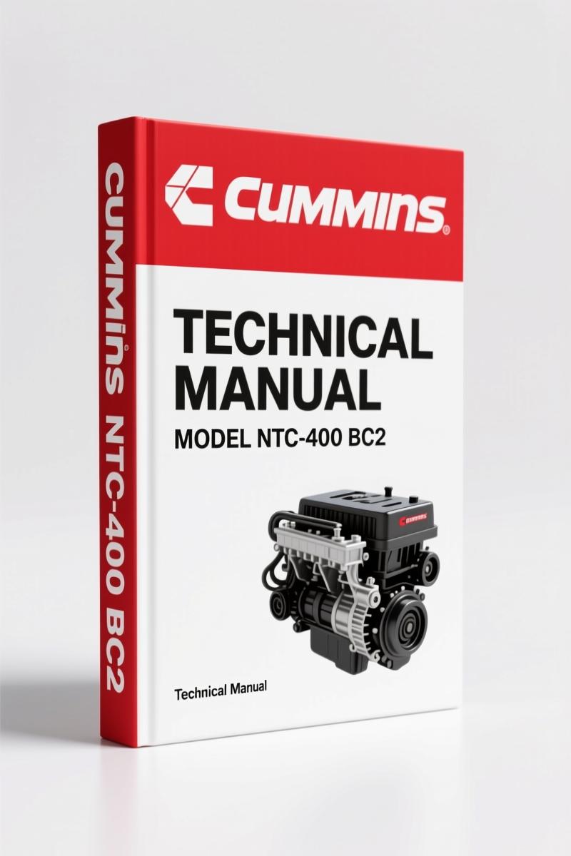 Cummins NTC-400 BC2 1985 Technical Manual – 280-Page OEM Specs