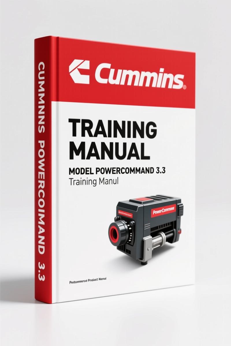 Cummins PowerCommand 3.3 2008 Training Manual – OEM Technical Guide