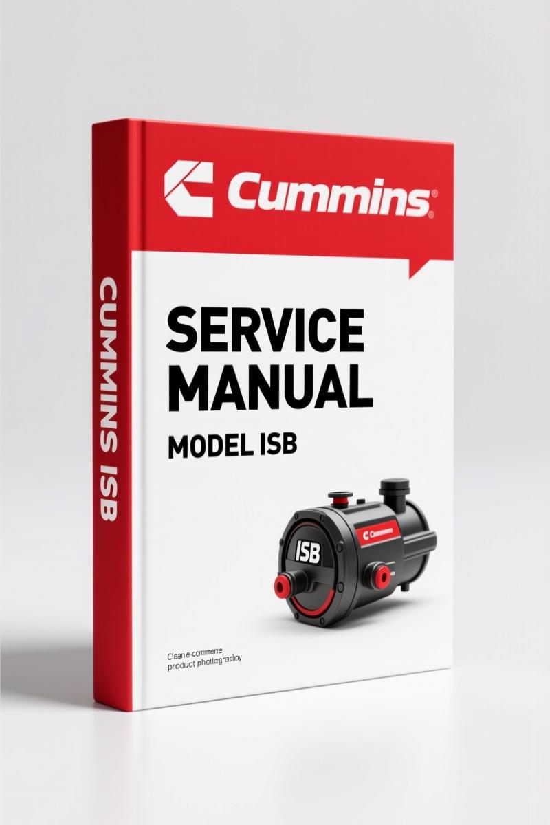 Cummins QSB, ISB Service Manual – 858 Pages of OEM Factory Data
