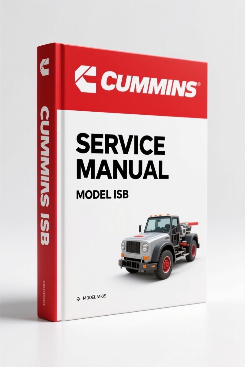 Cummins QSB, ISB Service Manual – 910 Page OEM Factory Guide