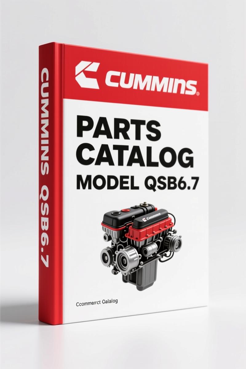 Cummins QSB6.7 Parts Catalog - 92-page factory parts manual cover